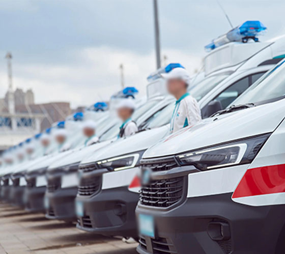 定南县服务车队展示